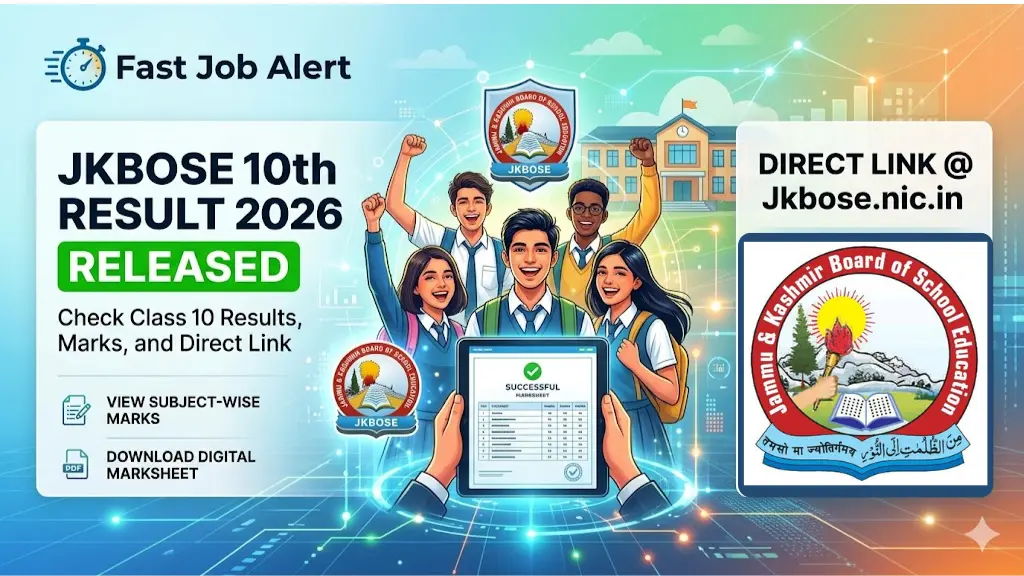JKBOSE 10th Result 2026